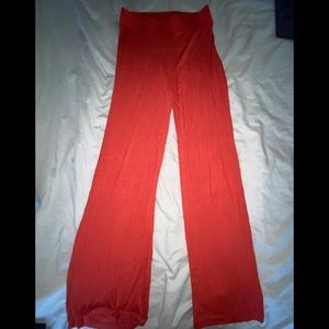 High waisted long pants